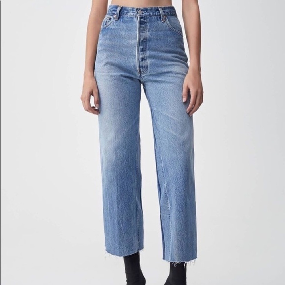 Re/Done Levis High Rise Wide Leg
